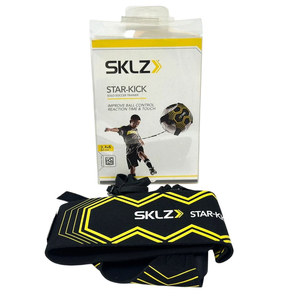 SKLZ Star-Kick Solo Soccer Trainer Futbol Training Aid Fits Ball Sizes 3 4 5 NOB
